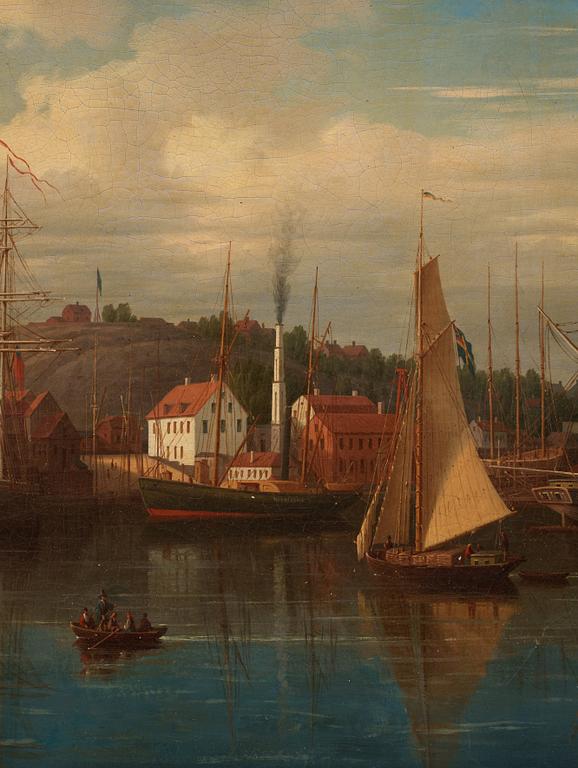 Carl Abraham Rothstén, Södra varvet sett från Djurgården.
