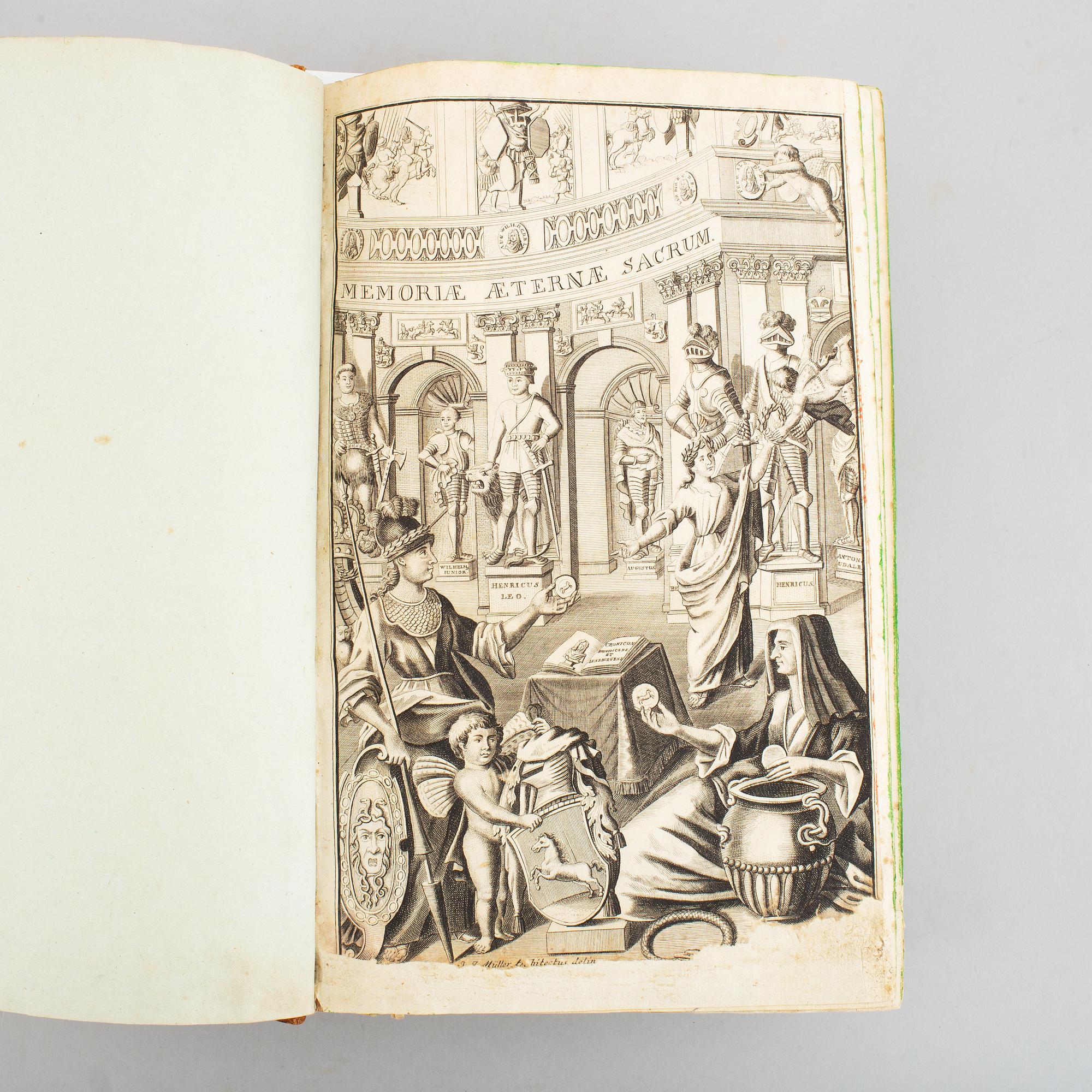 With numerous plates of coins, seals, armorial devices etc.