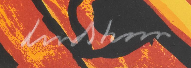 Bengt Lindström, litografi signerad och numrerad 226/300.