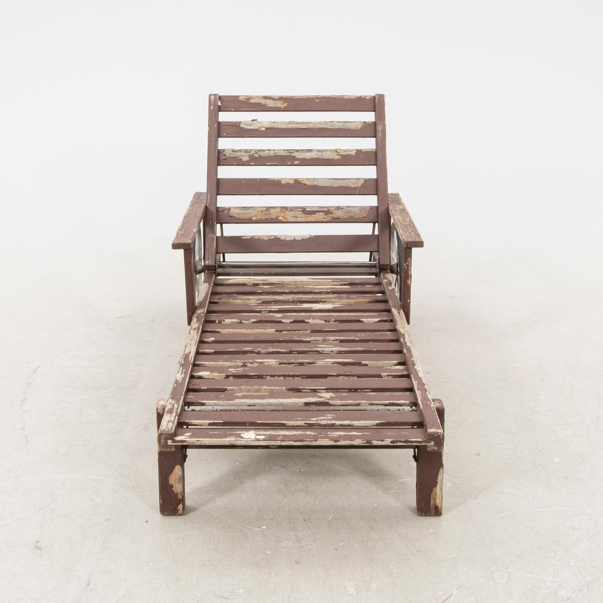 Elsa Stackelberg, solsäng, Fri Form, Edsbruk, 1900-talets andra hälft.