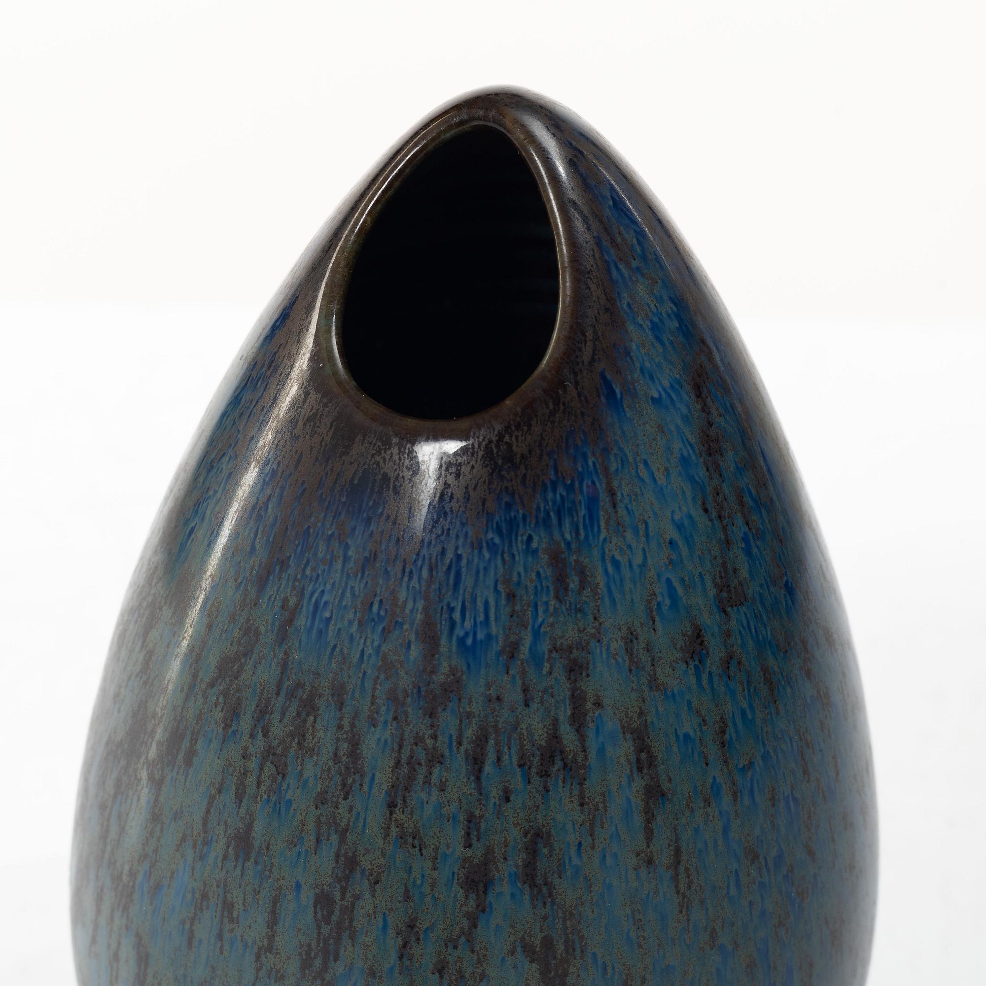 Stig Lindberg, a stoneware vase, “gnurgla”, Gustavsberg Studio 1956.
