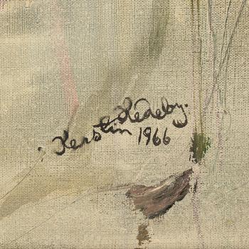 Kerstin Hedeby-Pawlo, oil on canvas, signed and dated 1966.