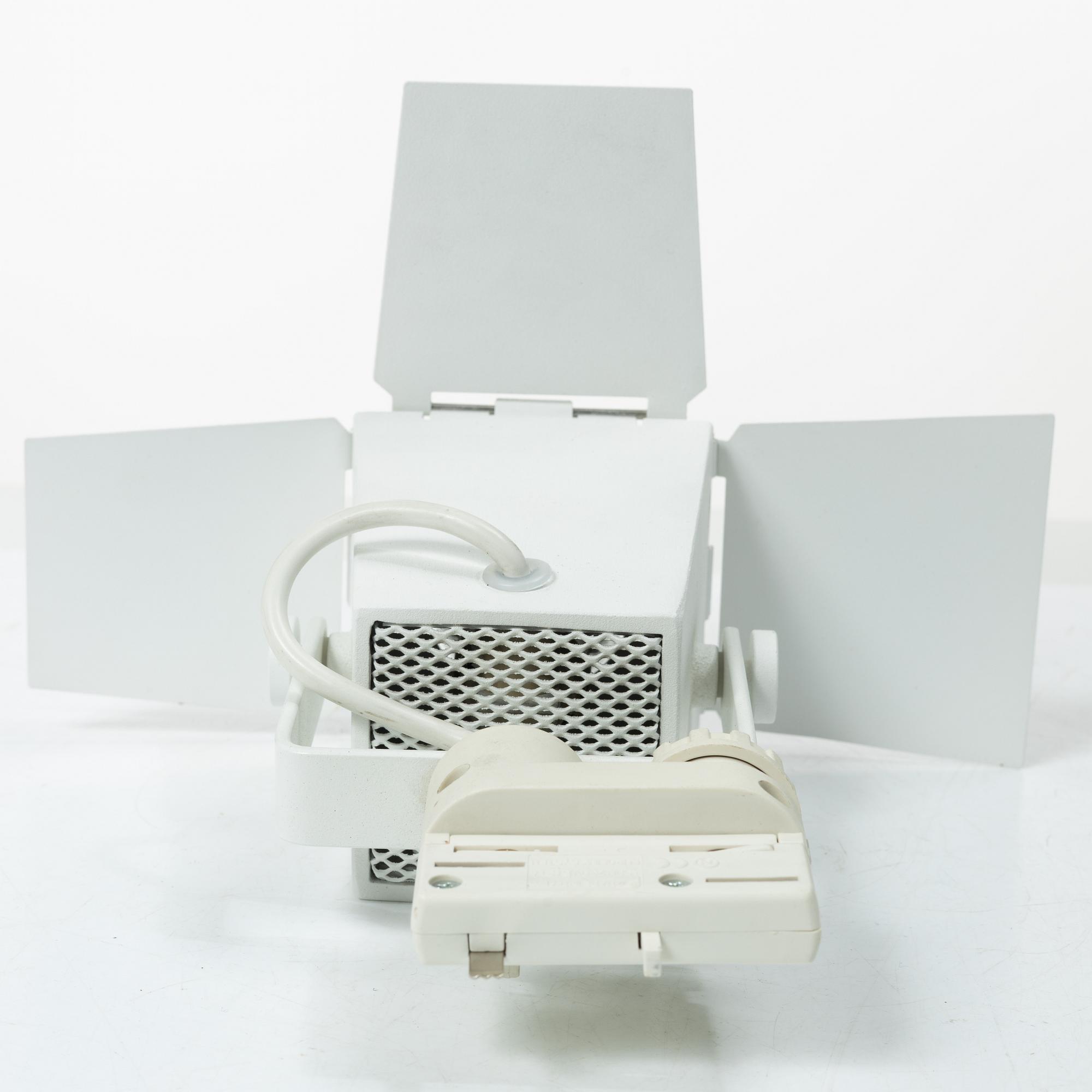 Thomas Bernstrand and Mattias Ståhlbom, five 'Foto' spotlights, “Foto”, Zero, 2000s.