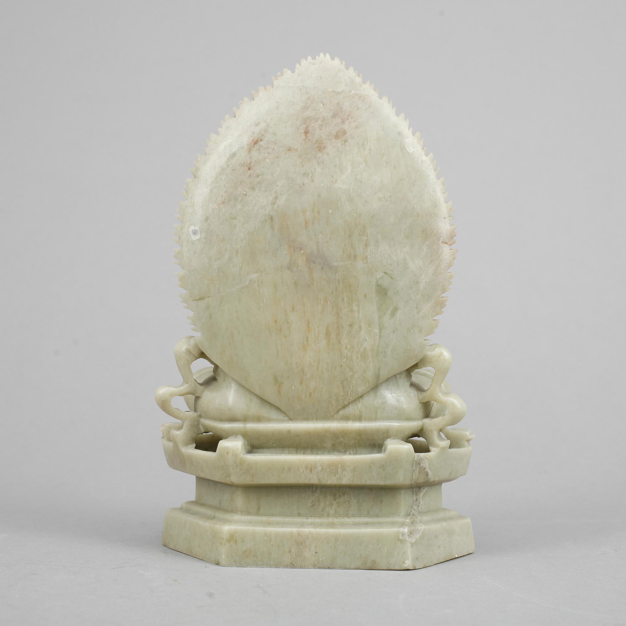 BUDDHA, soapstone, 1900-tal.