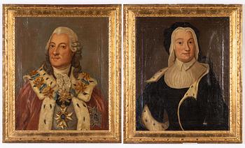 555. "Claus Filip von Schwerin" (1689-1748) & makan "Mariana Johanna Burensköld" (1694-1774).