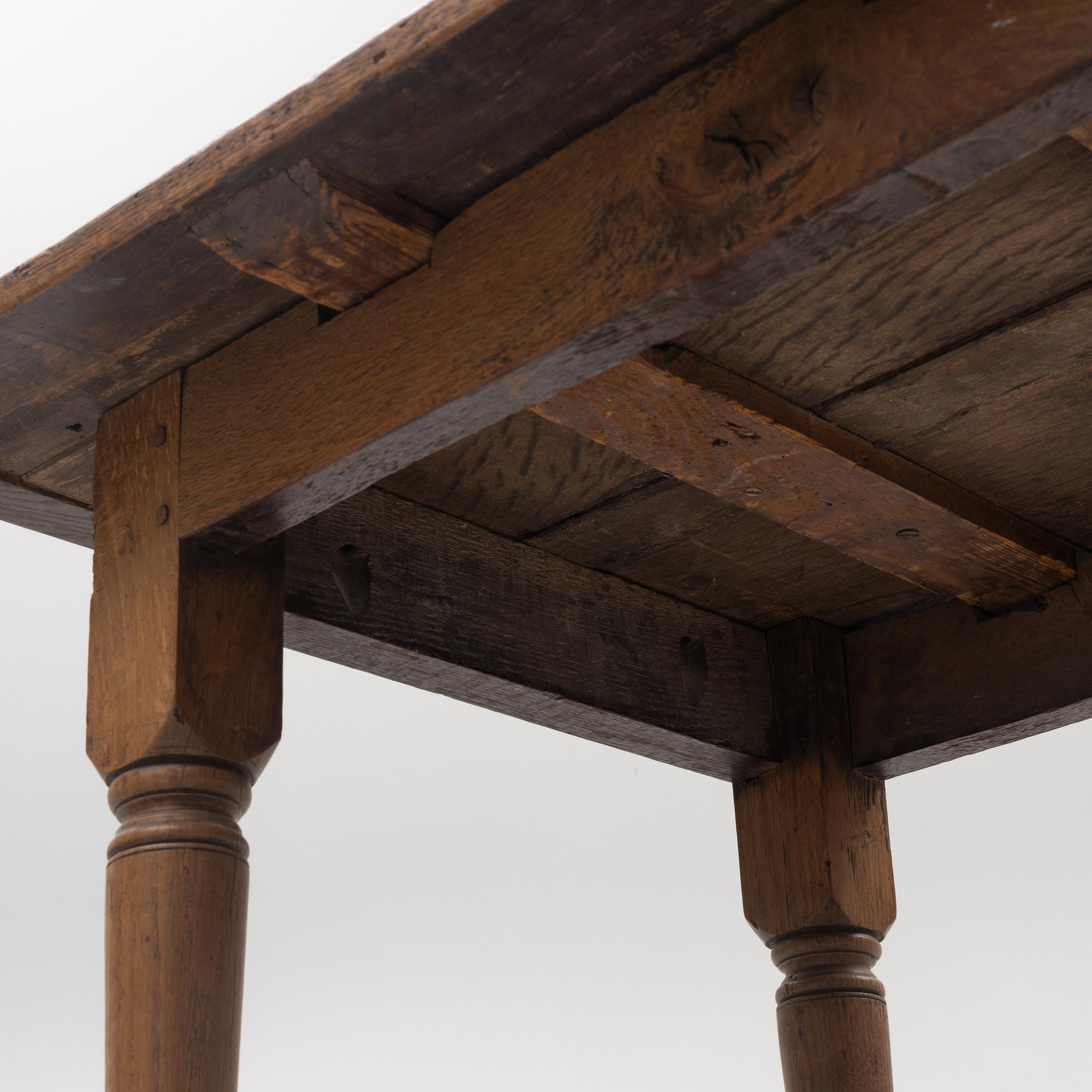 A Baroque table, first half of the 18th Century.