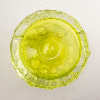 Elna Melusine Jolom, a glass bowl Österlens Glashytta.