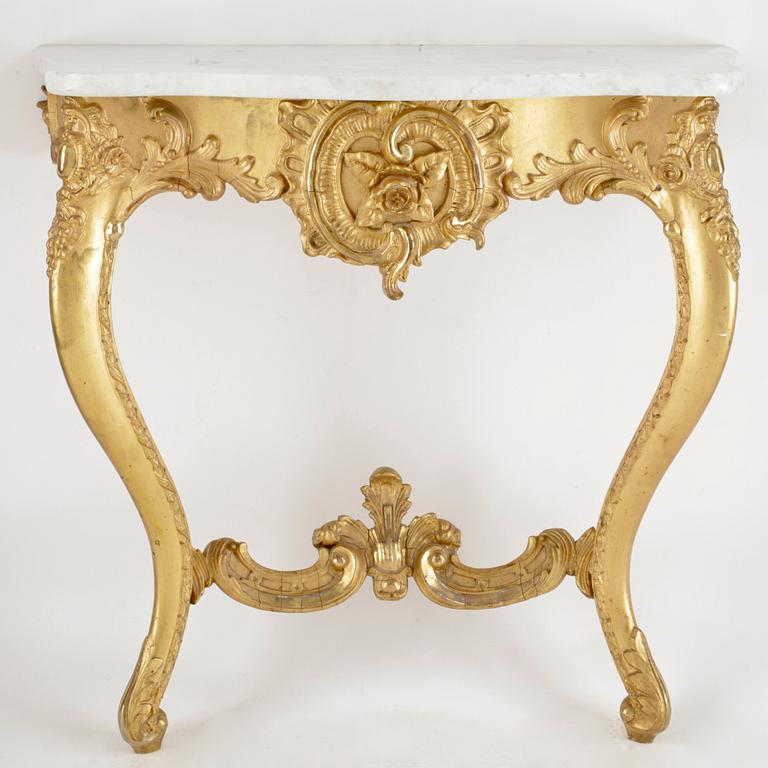 KONSOLBORD, rokokostil, 1900-talets början.