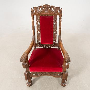 Karmstol Barock-stil 1900-talets första hälft.