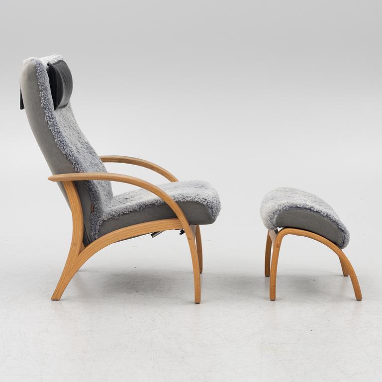 Armchair with footstool, "Delta Adventure", Brunstad AS, Norway.