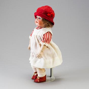 A bisque headed doll by Kästner JDK 260, Germany, 1916.