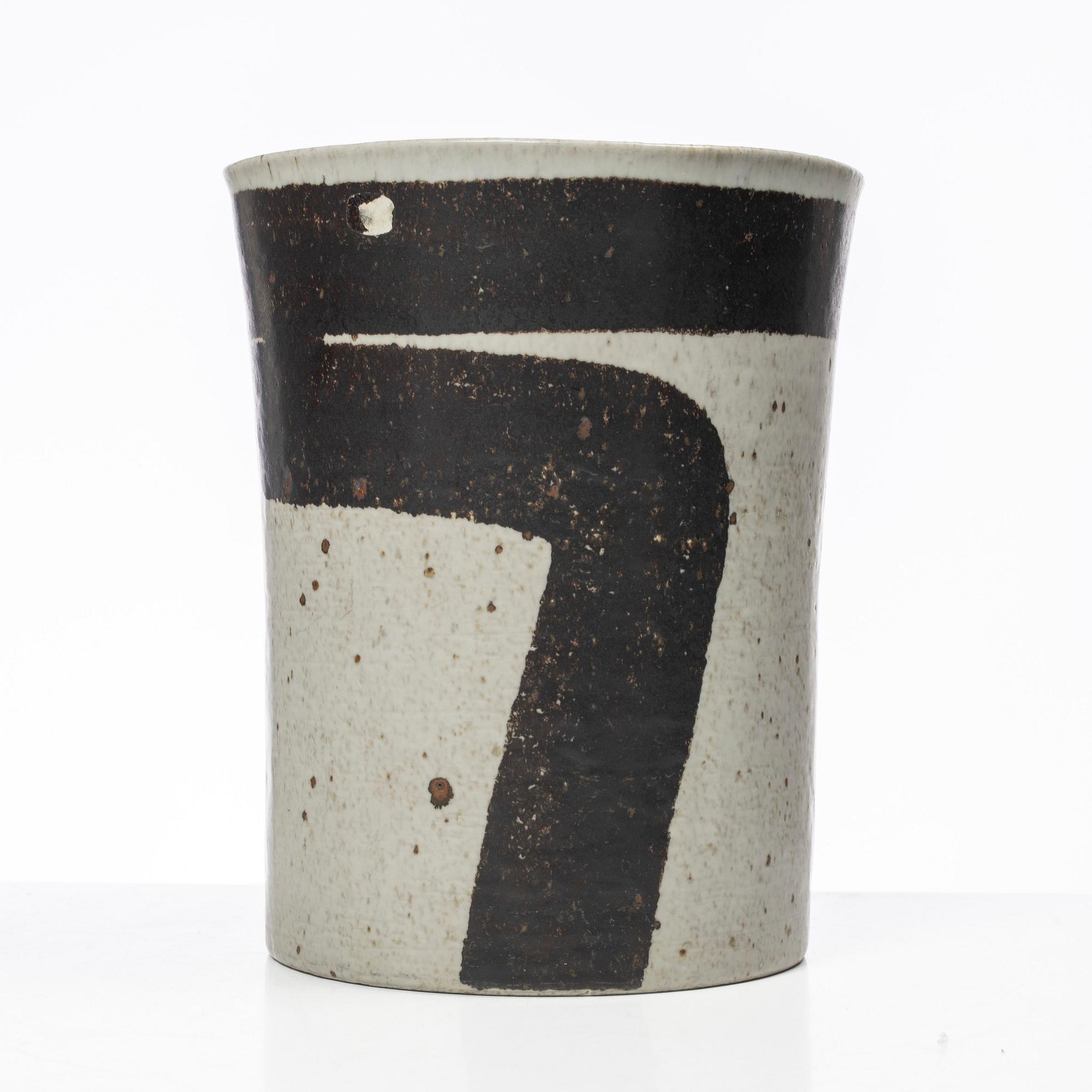 Inger Persson, Vase, stoneware, Rörstrand.