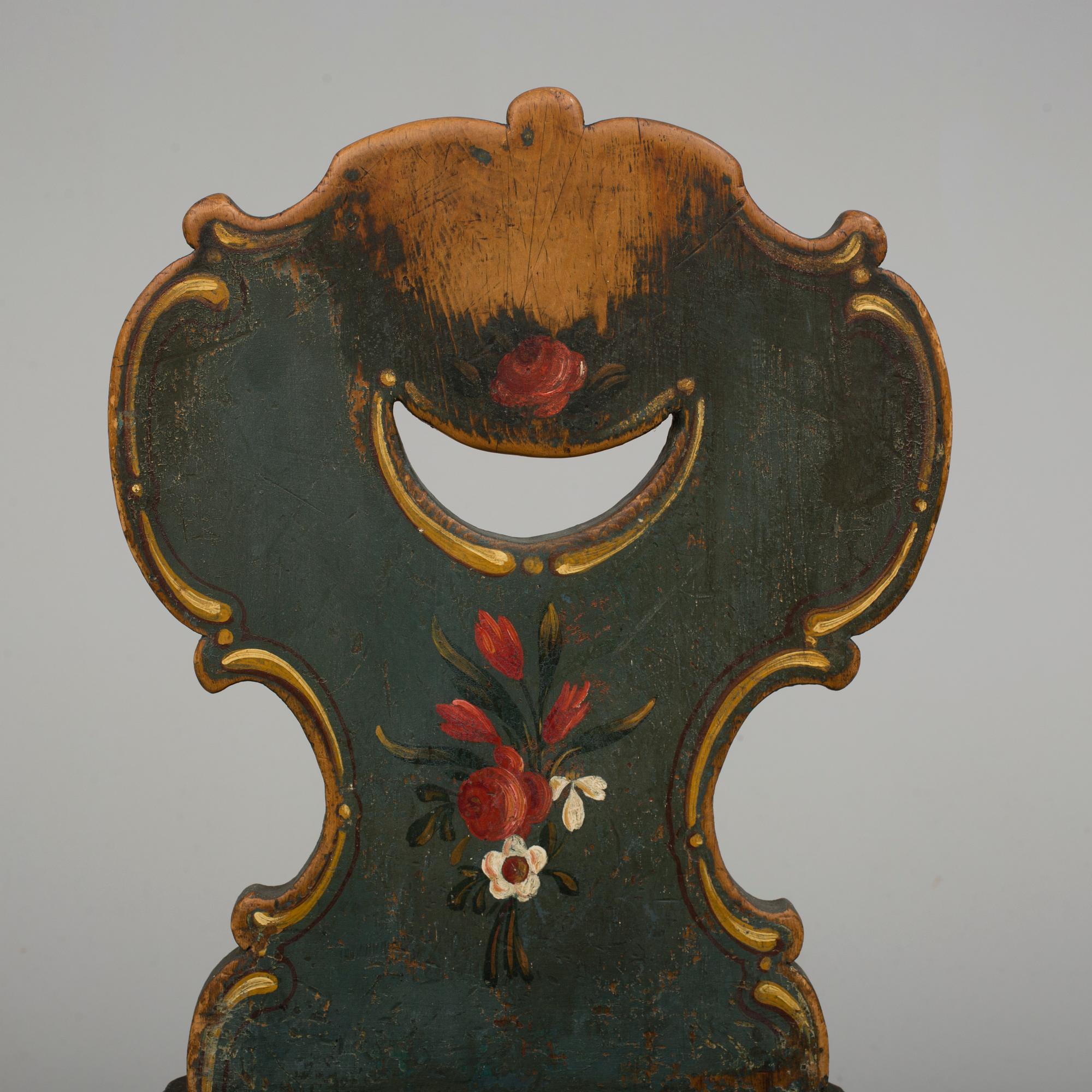 STOLAR, 4 st. allmoge, 1800-tal.