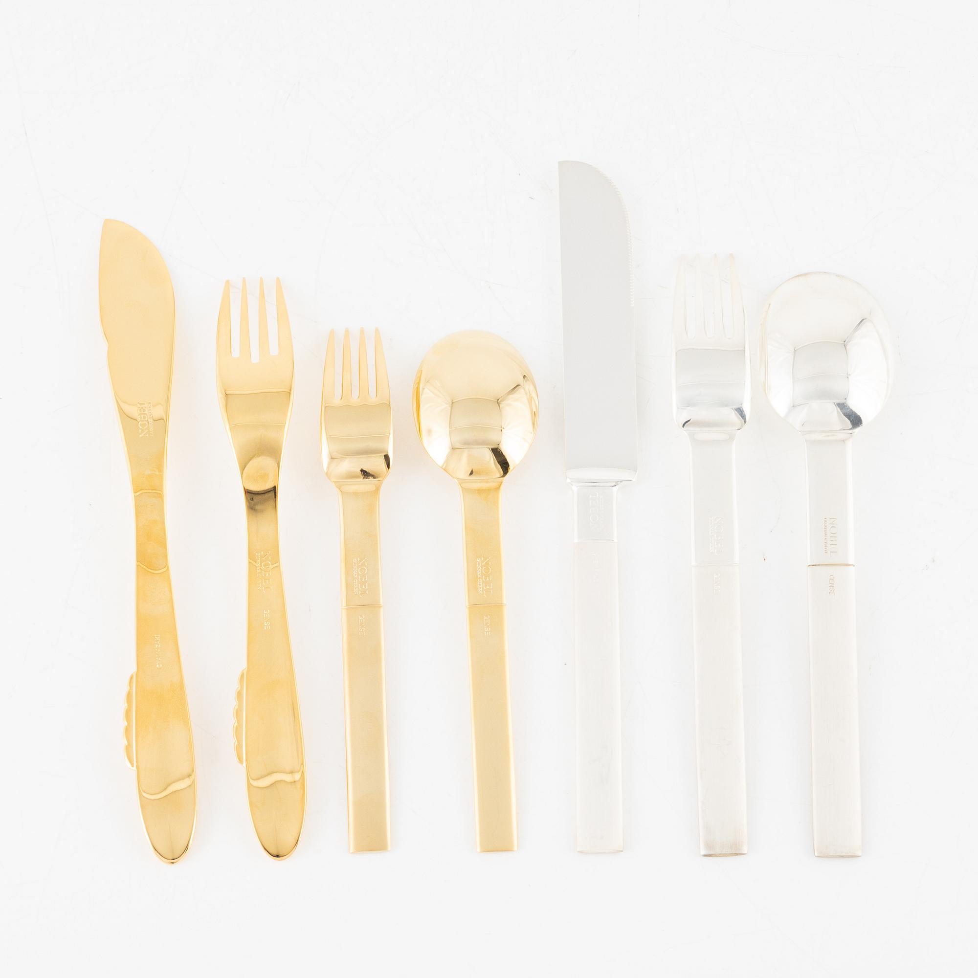 Gunnar Cyrén, bestickuppsättning, 35 delar, "Nobel", Gense/Yamazaki.