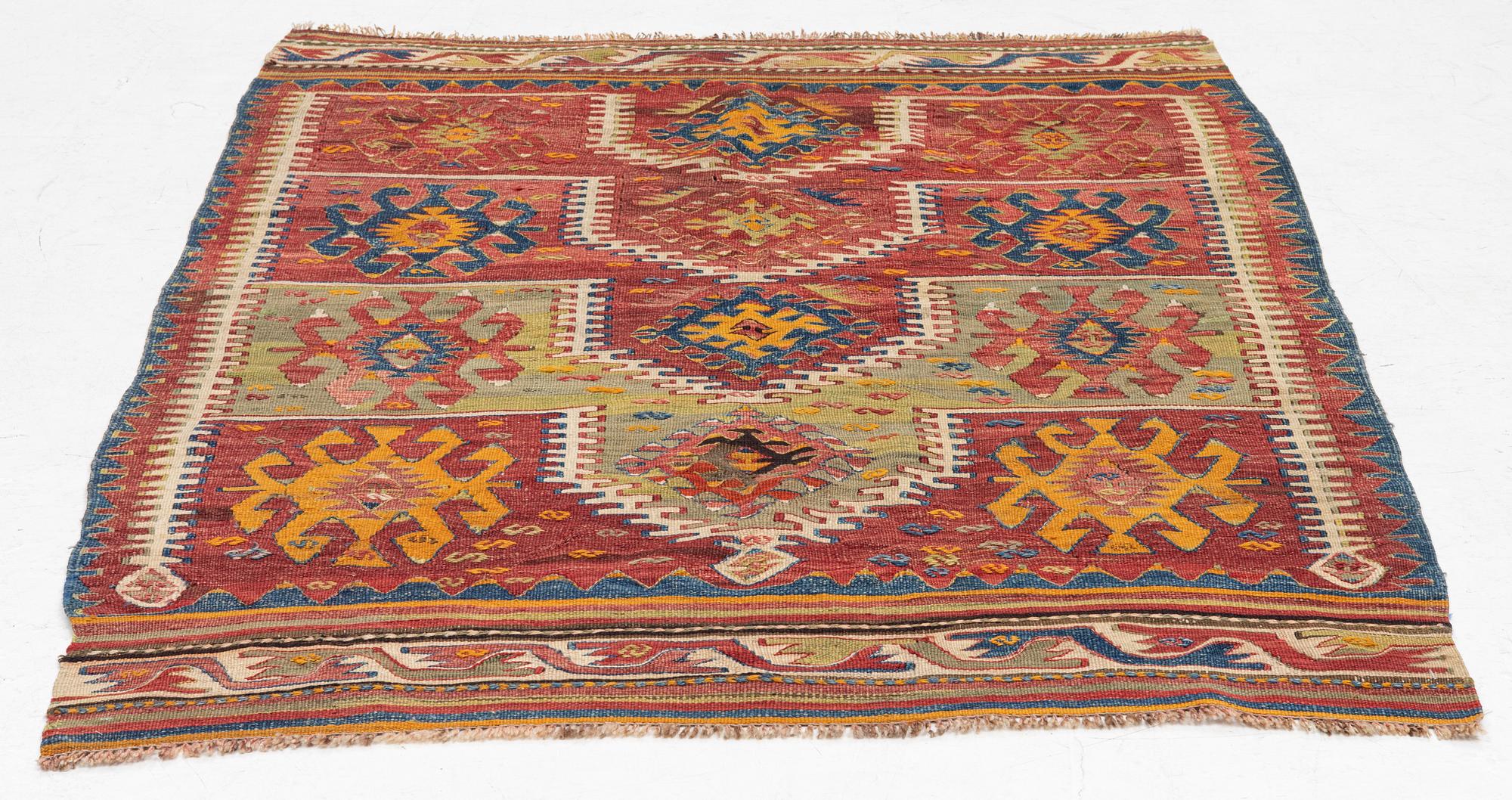 Matta, Konya Kavak Kelim, ca 155 x 120 cm.