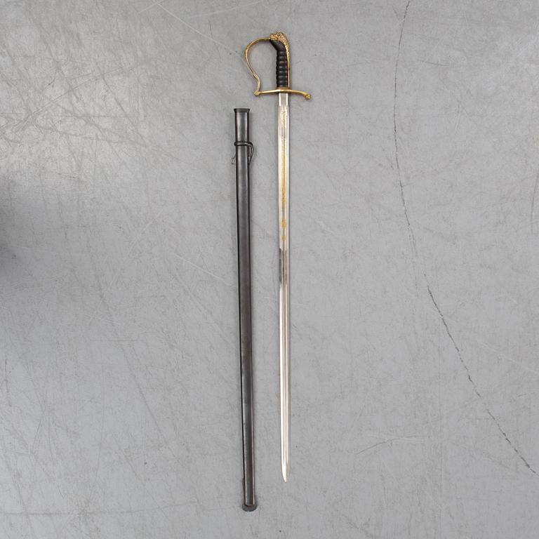 A Swedish infantry officer's sword 1899 pattern.