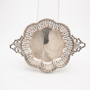 Bowl, silver, Birmingham, 1914.