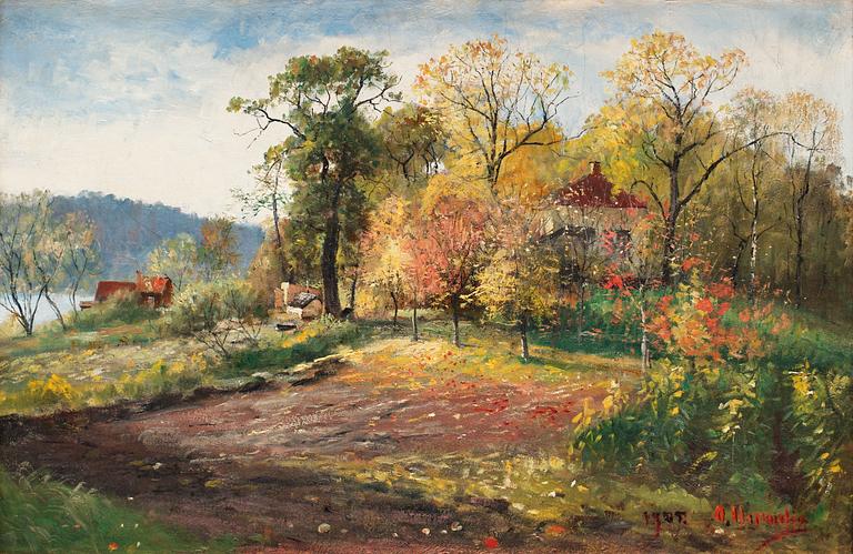 Olof Hermelin, Landscape in fall.