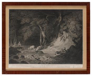 JOHN & JOSIAH BOYDELL (PUBL), etsningar, 3 st, England. 1700-talets slut.