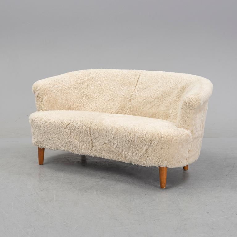 Carl Malmsten, soffa, "Festfolket", 1900-talets andra hälft.