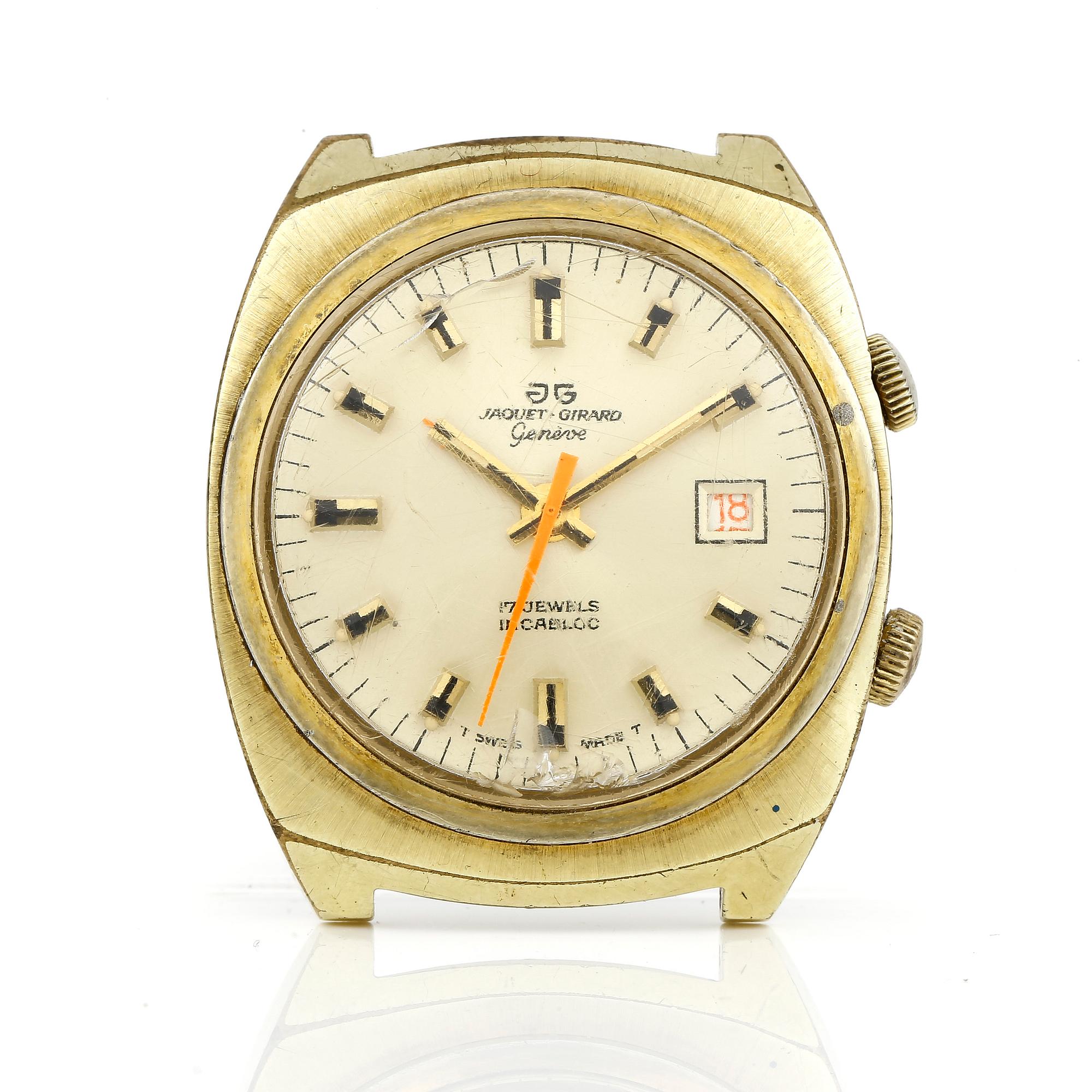 ARMBANDSUR, Jaquet Girard, Genéve, 1970-tal.