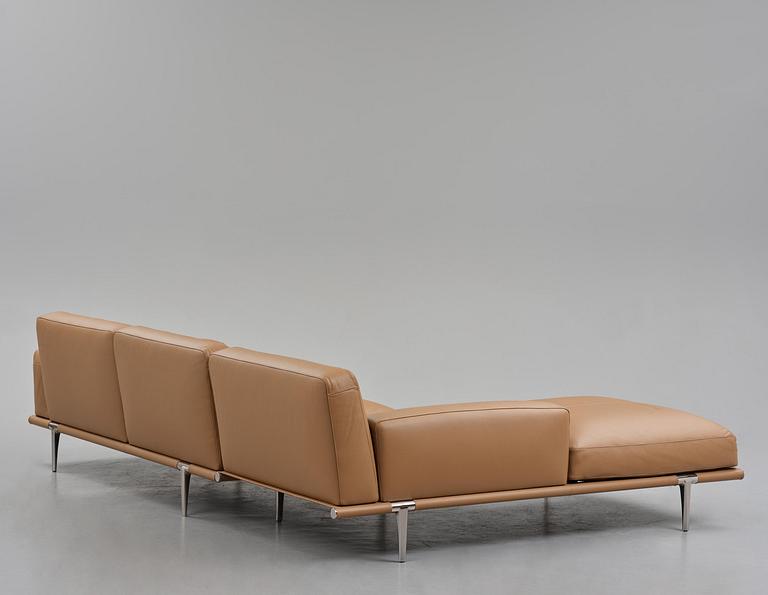 Ludovica Serafini & Roberto Palomba, a "Let it Be" sofa, Poltrona Frau, Italy, 2025.
