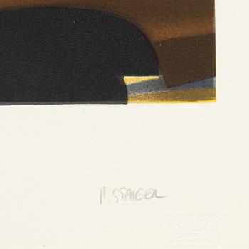 Portfölj med 10 färglitografier. " "Documenta". Samtliga signerade och numr 123/300.