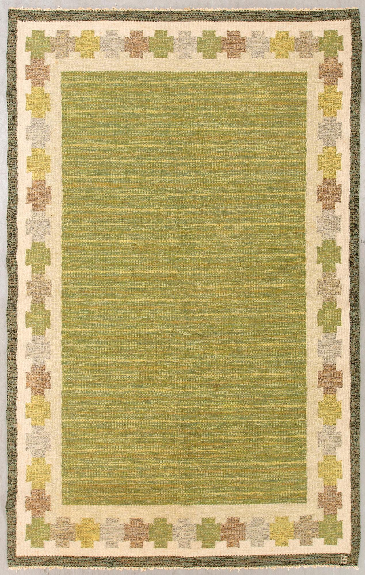 Matta rölakan Ingegerd Silow ca 238x160 cm.