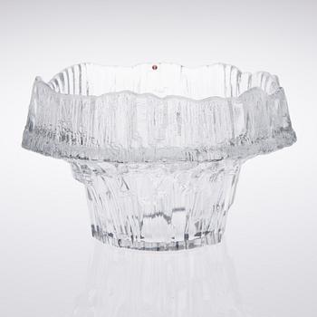TAPIO WIRKKALA, skål 3450 "Stellaria", signerad Tapio Wirkkala, Iittala, 1900-talets slut.