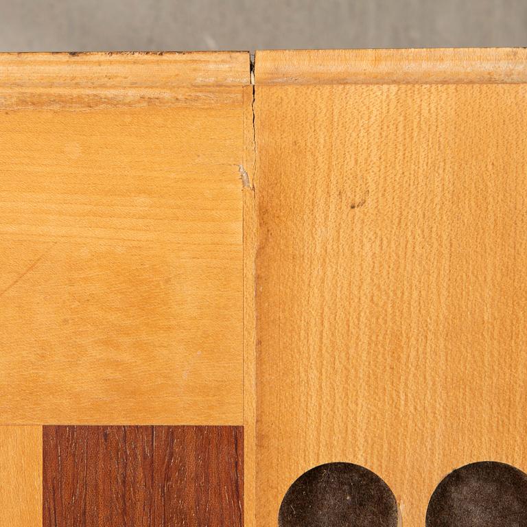 Rud Thygesen & Johnny Sörensen, chess table, for PP Möbler, Denmark, second half of the 20th century.