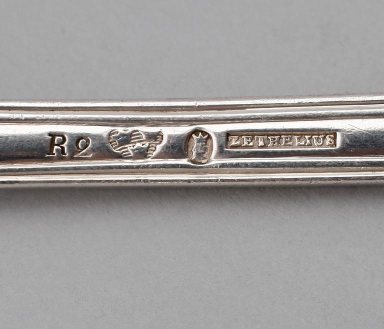 RAGUSKED, silver, Pehr Zethelius, Stockholm 1799. Vikt ca 132 gram.