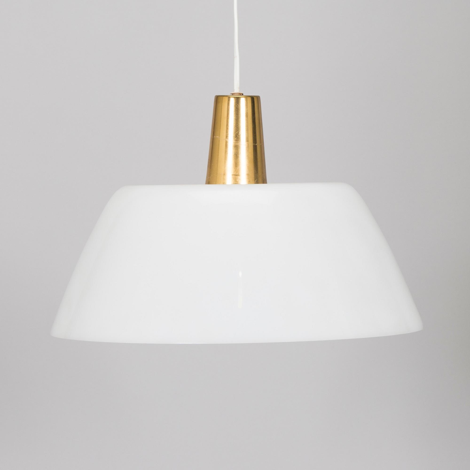 Yki Nummi, A mid-20th century ceiling light model 61-375 for Stockmann Orno, Finland.