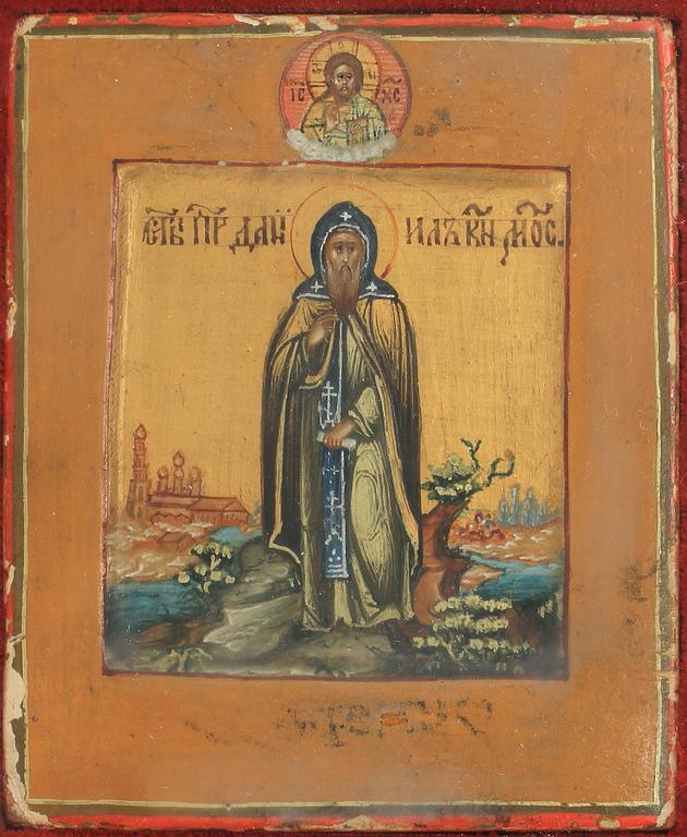 IKON MED SILVERRAM, Ryssland resp Atelier Borgila, 1900-tal.