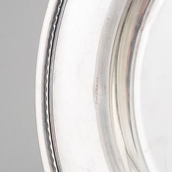 A silver dish from GAB in Stockholm, 1948.