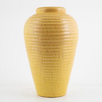 Jerk Werkmäster, an earthenware vase, Nittsjö Stenkärlsfabrik, 1940's.