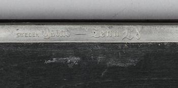 CIGARETTETUI, tenn, Wiwen Nilsson för Ystad-Tenn, 1900-talets första hälft.
