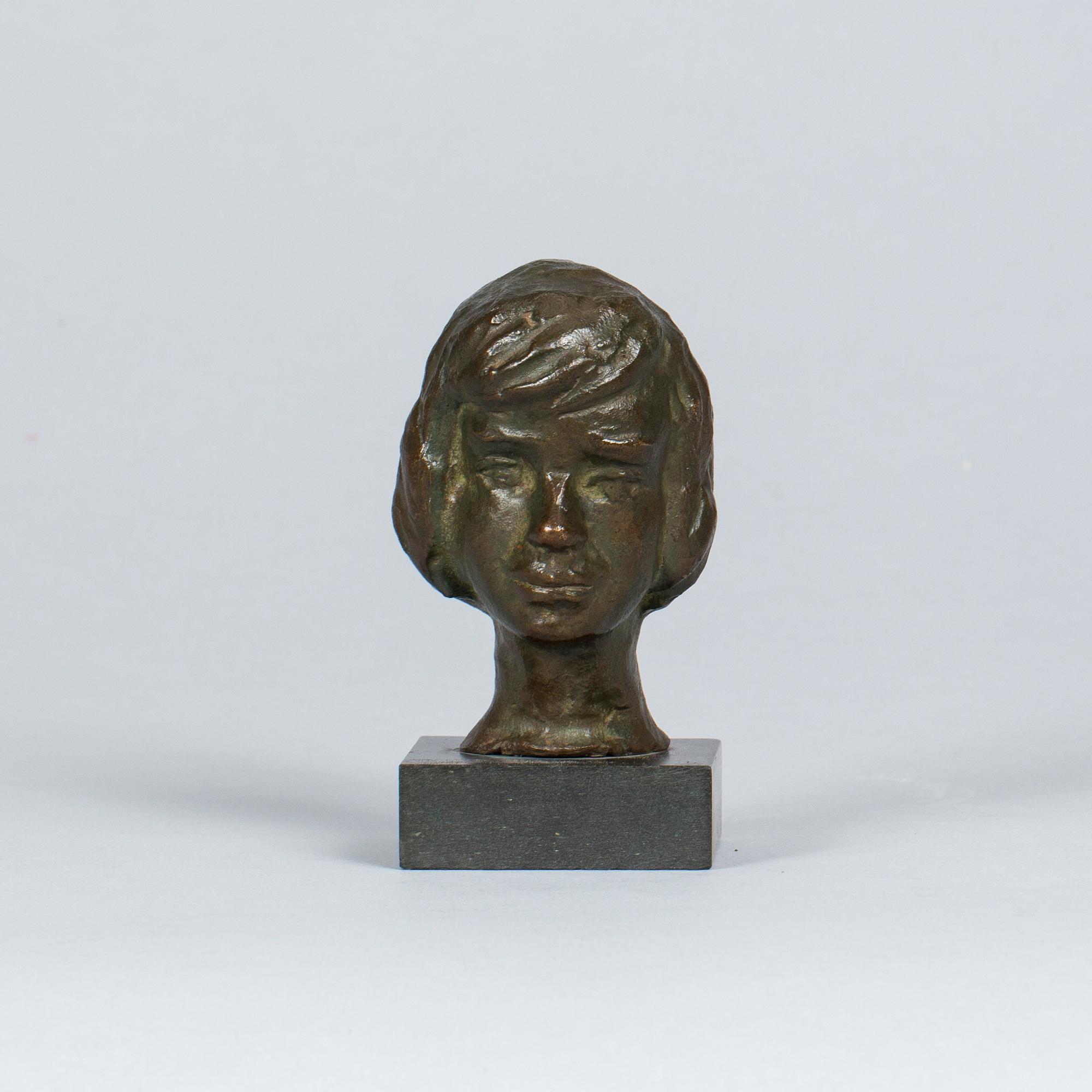SIGGE BERGGREN, skulptur, brons, signerad, daterad och numrerad 1963 1/2.