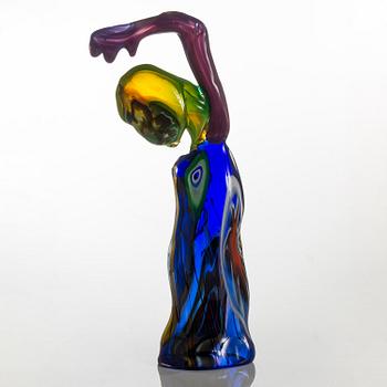 SOILE YLI-MÄYRY, skulptur, "Burning Hand" 1/6, signerad Soile Yli-Mäyry 2009.