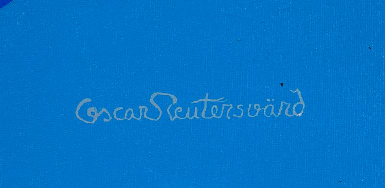 Oscar Reuterswärd, olja på duk,  signerad.