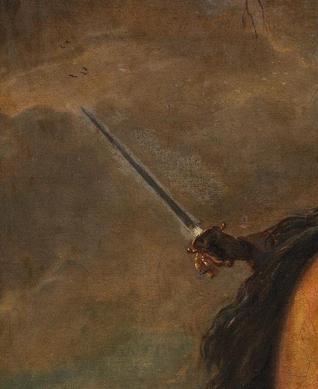 Alexander van Gaalen (Gaelen), hans krets, Wilhelm III av Oranien i slaget vid Boyne 1690.