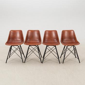 Chairs 4 pcs late 20th century.