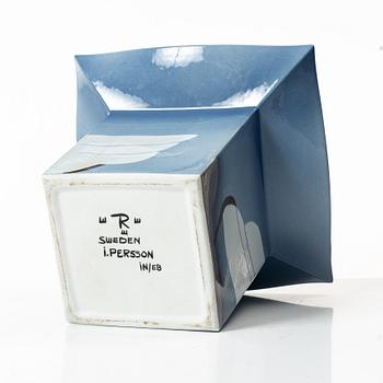 Inger Persson, a porcelain vase, Rörstrand.