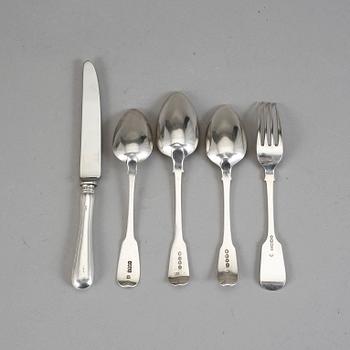 BESTICK, 23 st, silver, England. Vikt ca 1200 g inklusive blad.