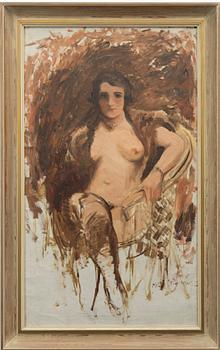Mosse Stoopendaal, Translation: "Seated model".
