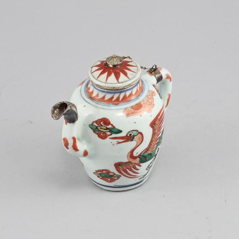 KANNA, porslin, Kina, 1700-tal.