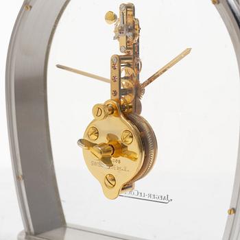 Jeager Lecoultre, a stirrup table clock, Switzerland, mid 20th century.