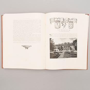 A three-volume book set about mansions in Finland "Herrgårdar i Finland", Helsinki 1928-29.