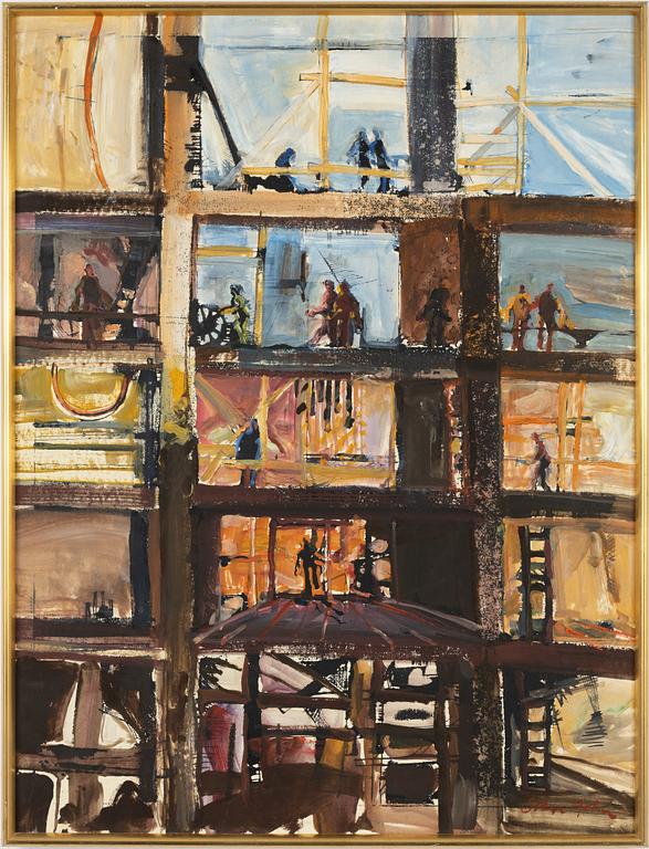 Sven Holm, Construction Site.