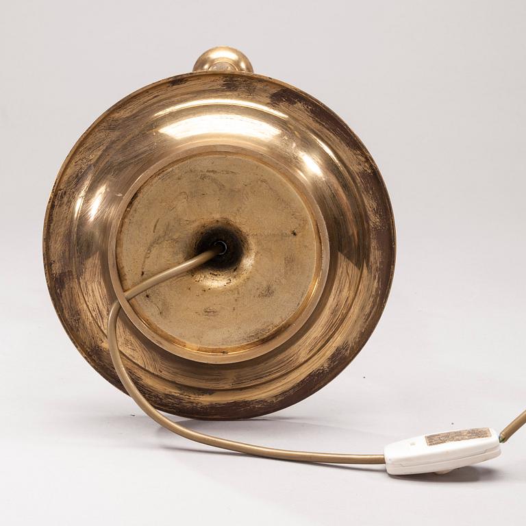 BORDSLAMPA, empirestil, 1900-talets senare hälft.