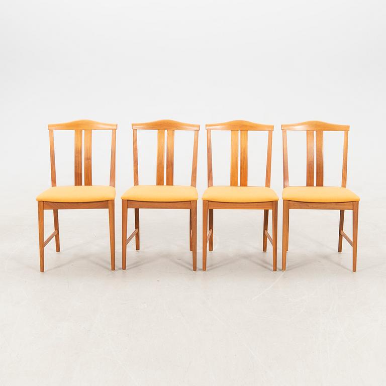 Bertil Fridhagen & Karl Erik Ekselius, table "Sörgården" and chairs 4 pcs, 1950s/1960s.